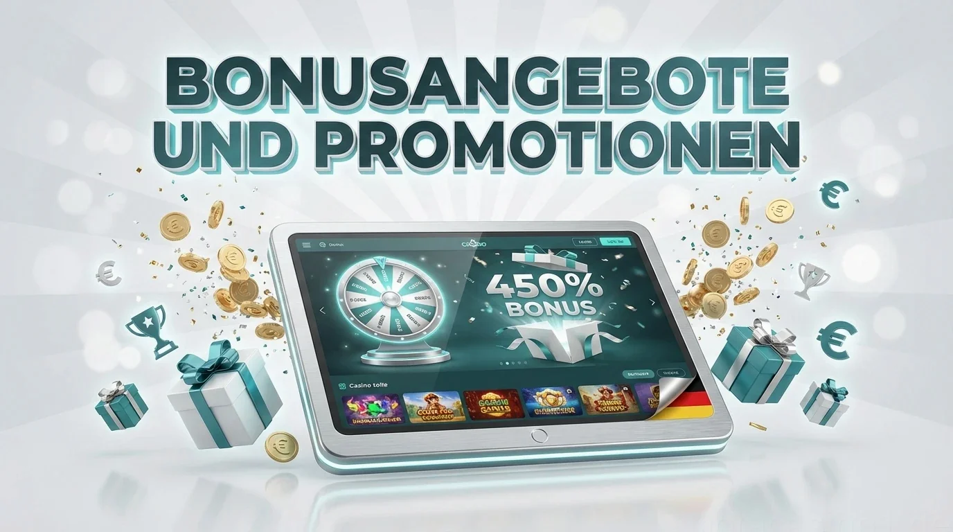 Bonusangebote und Promotionen